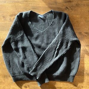 Vince wool and yak v neck dolman sweater